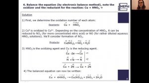 Chemistry Tasks Explaining. Admittance Test. Examples.