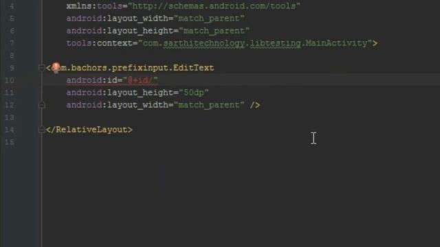 001 : EditText Prefix Input : Android Studio Plugin & API tutorial смотреть онлайн