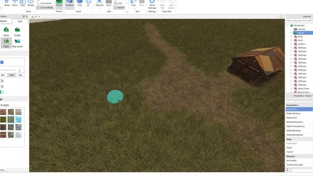 HOW TO add grass in ROBLOX !!! | ROBLOX STUDIO TUTORIAL! [ New terrain decoration ] смотреть онлайн