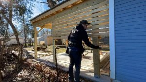 Building Slat Wall on Pergola. Episode 2