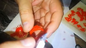 Неудачная отливка печатки