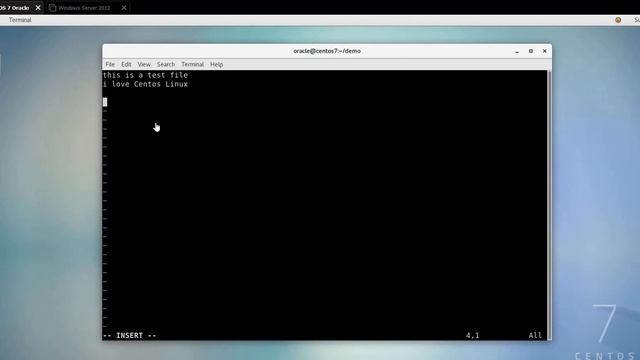 How to create and edit files in Linux using VIM смотреть онлайн