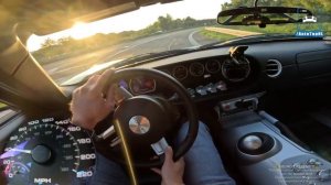 FORD GT на автобане POV