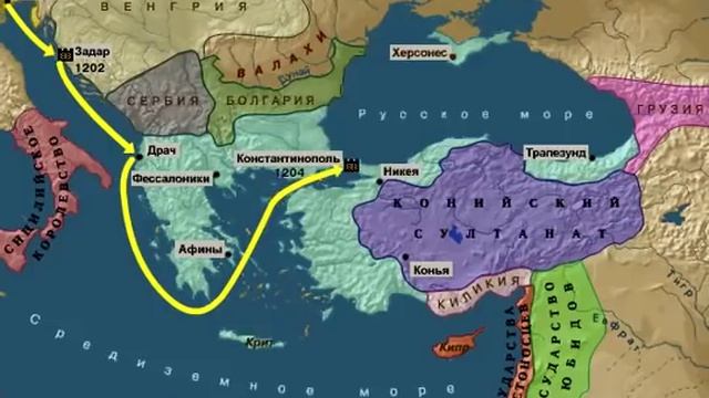 Византийская империя - вся история за 3 минуты