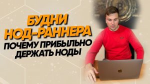 БУДНИ  НОД РАННЕРА  Еженедельные действия с нодами  Сколько можно заработать на нодах?