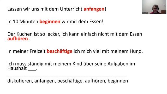 Немецкий яз Управление глаголов mit Dativ. Часть 2 смотреть онлайн