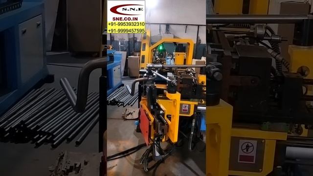 Трубогиб дорновый автоматический SNE1412 | 5-осевой гибочный станок с ЧПУ с ЧПУ смотреть онлайн