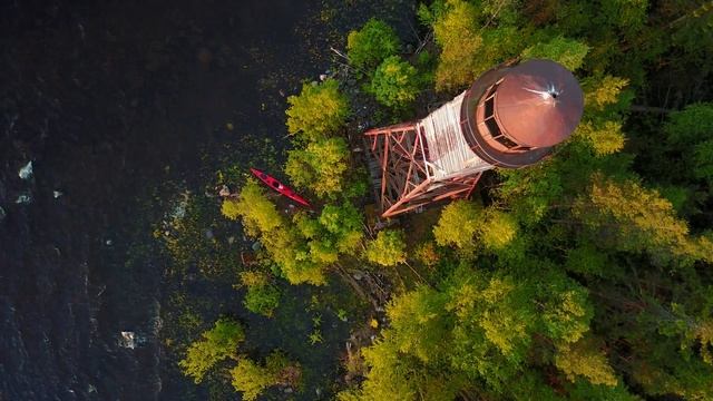 Каяк и маяк в Онежском озере смотреть онлайн