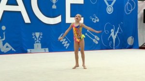 художественная гимнастика GRACE  Никифорова Таисия 2015. 10.092023