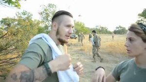 Утро в тренировочным лагере "Азова". 02.09.2015