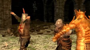 Когда ты идешь в dark souls со своими лучшими друзьями