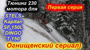 STELS Kapitan SF 150L DINGO T150 тюнингованный165 двигатель 1 серия