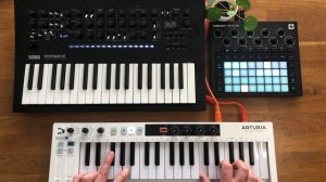 Synth Jam #1 - Ambient: Korg Minilogue XD - Novation Circuit Tracks - Arturia Keystep37