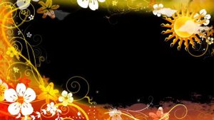 ФУТАЖ Цветочная рамка