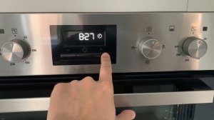 How to set the clock on a Zanussi oven
