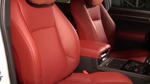 Lexus GX 460  перетяжка верха торпедо и верха дверей в натуральную кожу [lexus gx 2022]