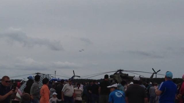Русские Витязи. Авиашоу Новосибирск