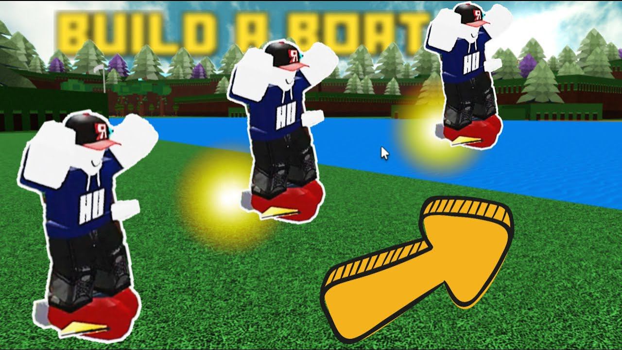 ХОВЕР БОАРД из ДЖЕТПАКА в Build a Boat Roblox