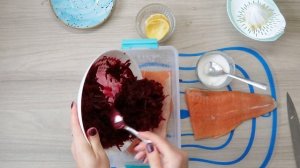 Семга ГРАВЛАКС в свекле/Как засолить красную рыбу?!