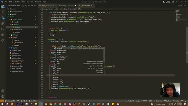 Bikin anchor link jadi smooth dan component Modal Jadoo App | #nextjs dan #tailwindcss (eps.3) смотреть онлайн