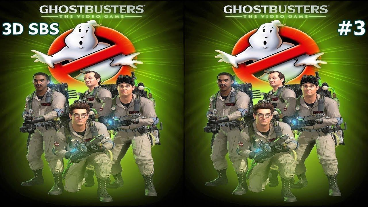 Ghostbusters: The Video Game 3D VR Video 3D SBS 3 Google Cardboard