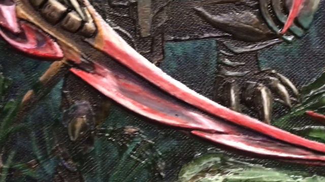 IMG 41351 Лига легенд картина барельеф. Ренгар картина маслом. смотреть онлайн