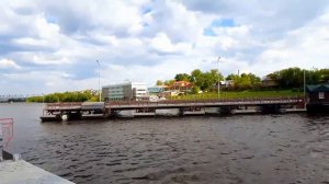 12/05/18г. ВелоПрогулка по  Коломне (разводной Бобренёвский понтонный мост)