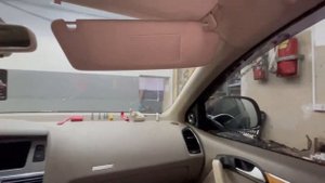 AUDI Q7 Вода в салоне!