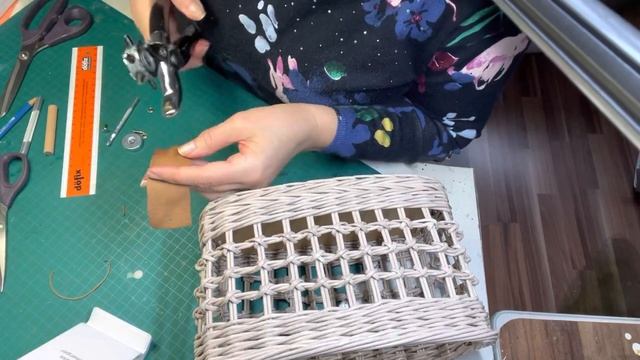 Универсальная коробулька /бумажная лоза /Handarbeit / Deko für das Bad смотреть онлайн