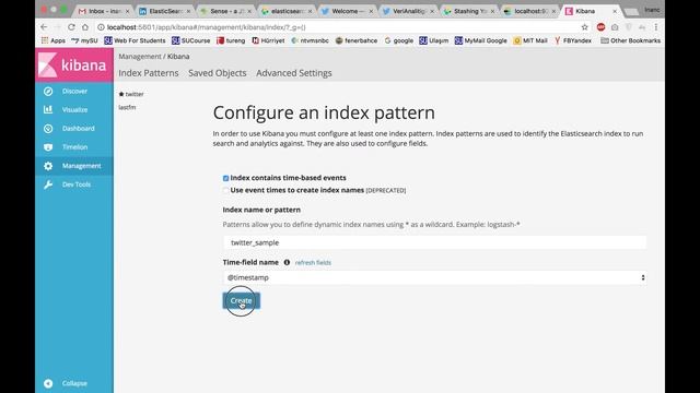 Import Twitter Data into Elasticsearch with Logstash and Visualize with Kibana (in Turkish) смотреть онлайн