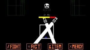 Gaster Sans - [Битва с Гастером Санс-ом] Не легко XD