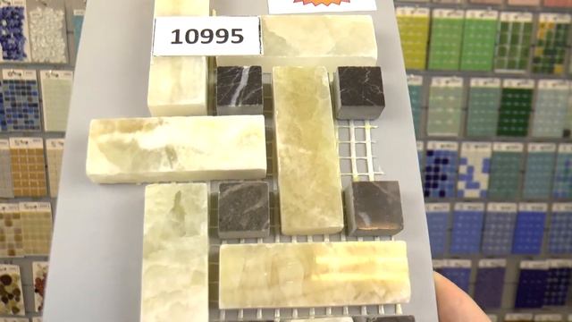 Мозаика из  оникса и мрамора | Onyx Yellow