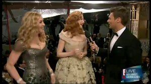 Madonna at the Golden Globes red carpet