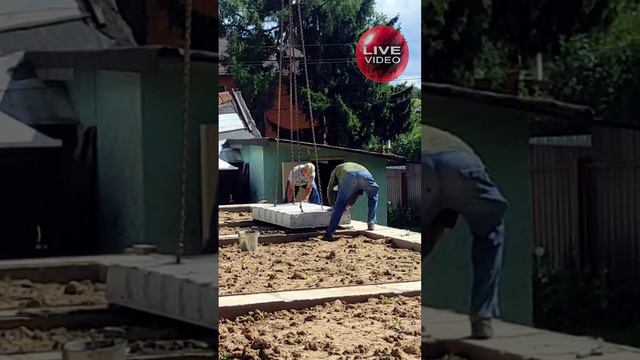 УКЛАДКА ПЛИТ ПЕРЕКРЫТИЯ