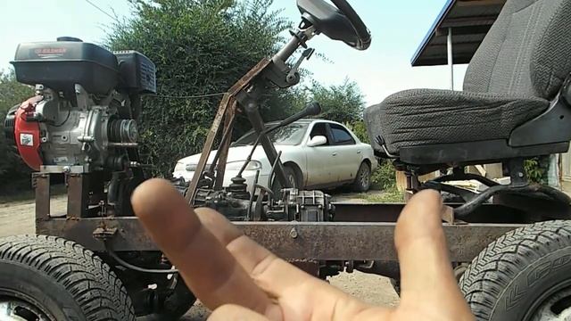 #68 САМОДЕЛЬНЫЙ мини ТРАКТОР КЛАССИКА 4х4 + раздатка смотреть онлайн