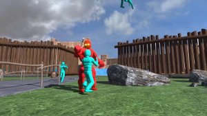 Strongest Boss NPC Fights the Smart AI (with Active Ragdoll Physics)