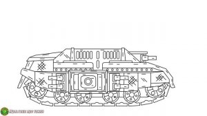 Как нарисовать Танк Мега Морок - Побоище Мега танков - Мультики про танки