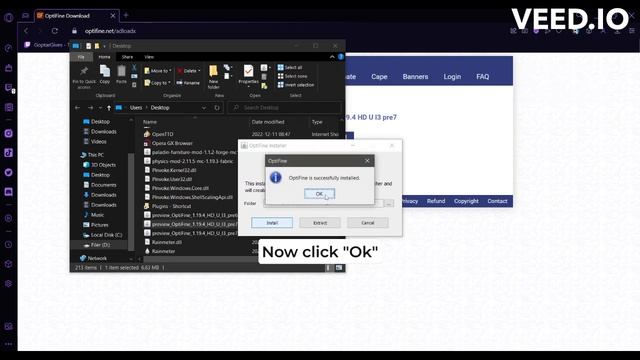 How to download optifine for minecraft 1.19.4 (check description) смотреть онлайн