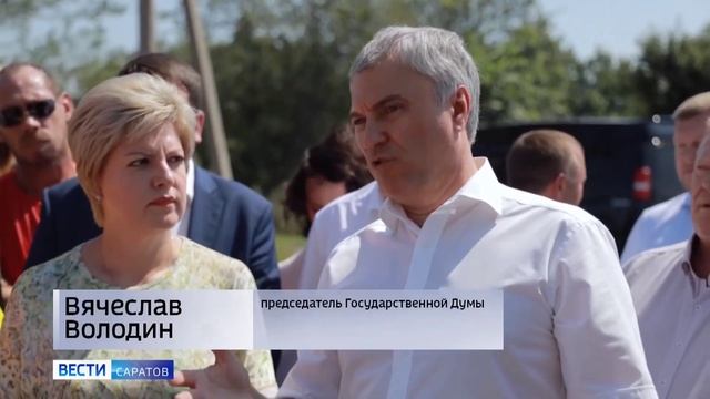 В поселке Воробьевка началось возведение инфраструктуры