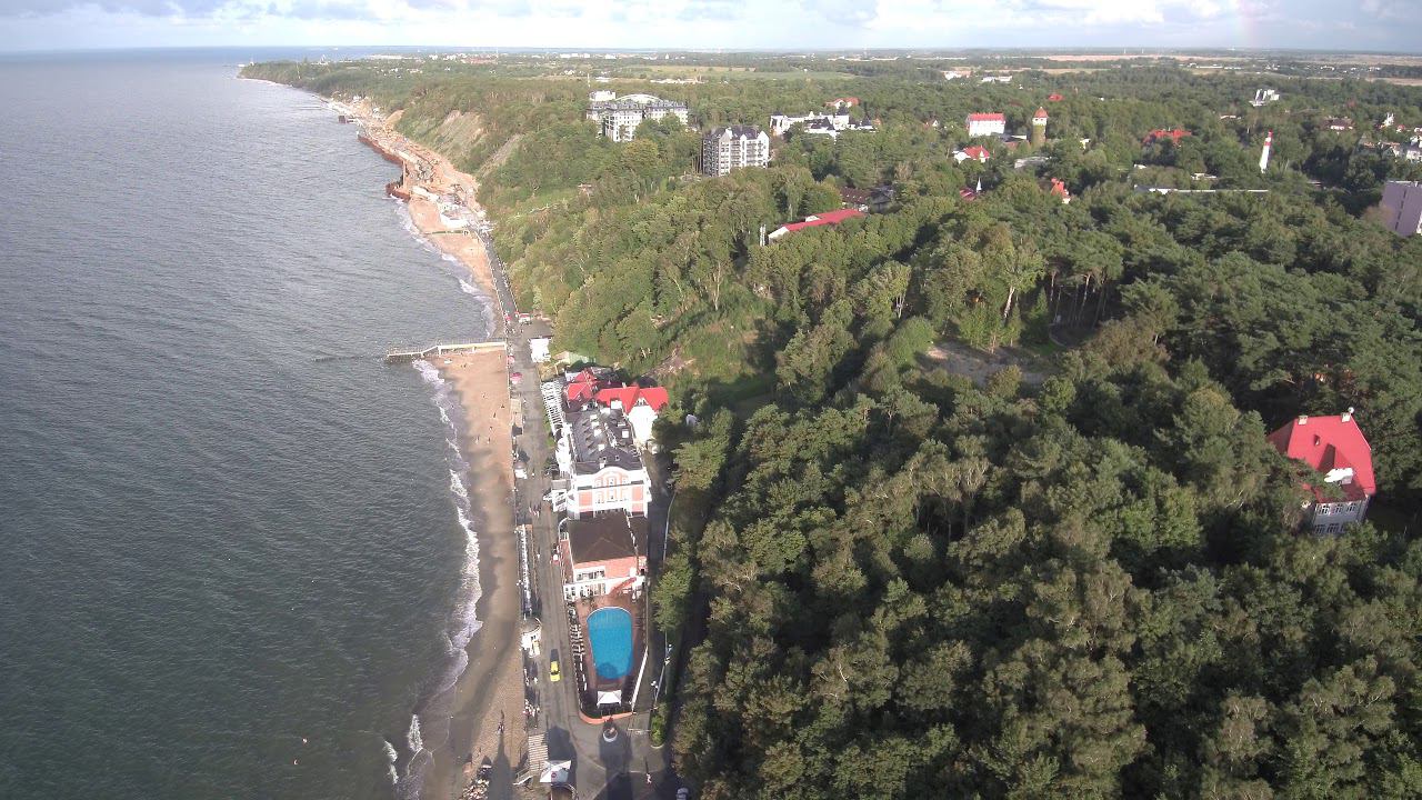 Променад города Светлогорска, Гранд Палас, Канатная дорога, ул Морская, Ленина, Береговой пер. смотреть онлайн