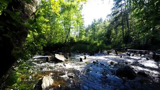 Карелия Рускеала дикие водопады, мраморный каньон, размещение смотреть онлайн