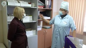 Кабинет профилактики туберкулеза в центре СПИД.