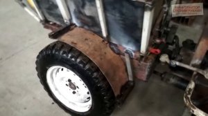 МТ-5. Серия 10. Как сделать крылья на минитрактор (#ЕвгенийПермяков_КСК)