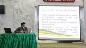 [Live] Ustadz Dr. Roni Hidayat, Lc.MA | Masjid Uswatun Hasanah PGP