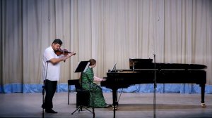 А.Гедике - Соната для скрипки и фортепиано №1, Ля мажор ор.10 (I часть)