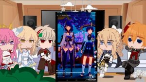 Genshin impact react to the archons 𓃹 Raiden Ei ~ || Genshin impact || •★ Part -1 ★• ||