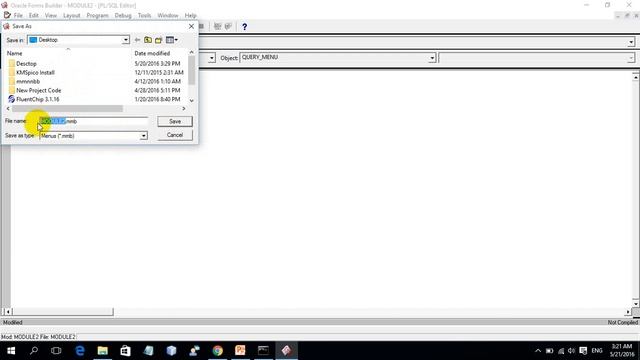 Form Builder Menu