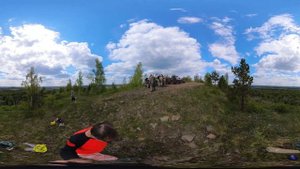 Пихтовый гребень - путешествие на велосипедах  и 360 VR видео с вершины