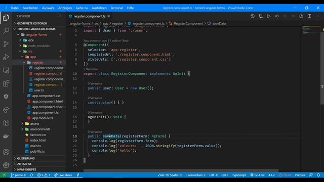 Tutoriel Formulaires Angular #8 - Méthode réactive: usage du FormGroup et FormControl смотреть онлайн