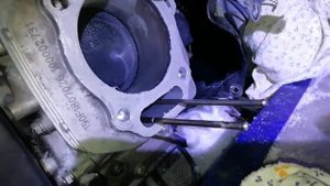 Ремонт мотобуксировщика в лесу  пробило прокладку ГБЦ